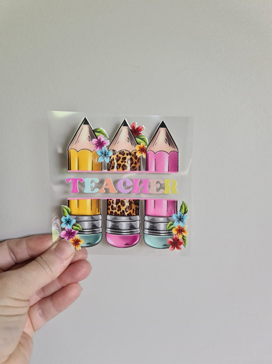 TEACHER AND KAIAKO dtf transfer Maori design 11cm sticker #1477