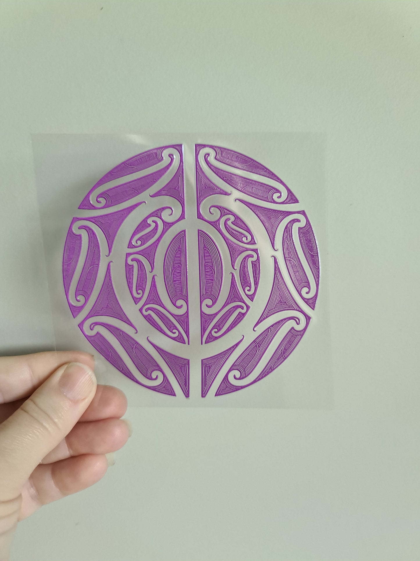 UV dtf Maori design mini size 11cm  #1338