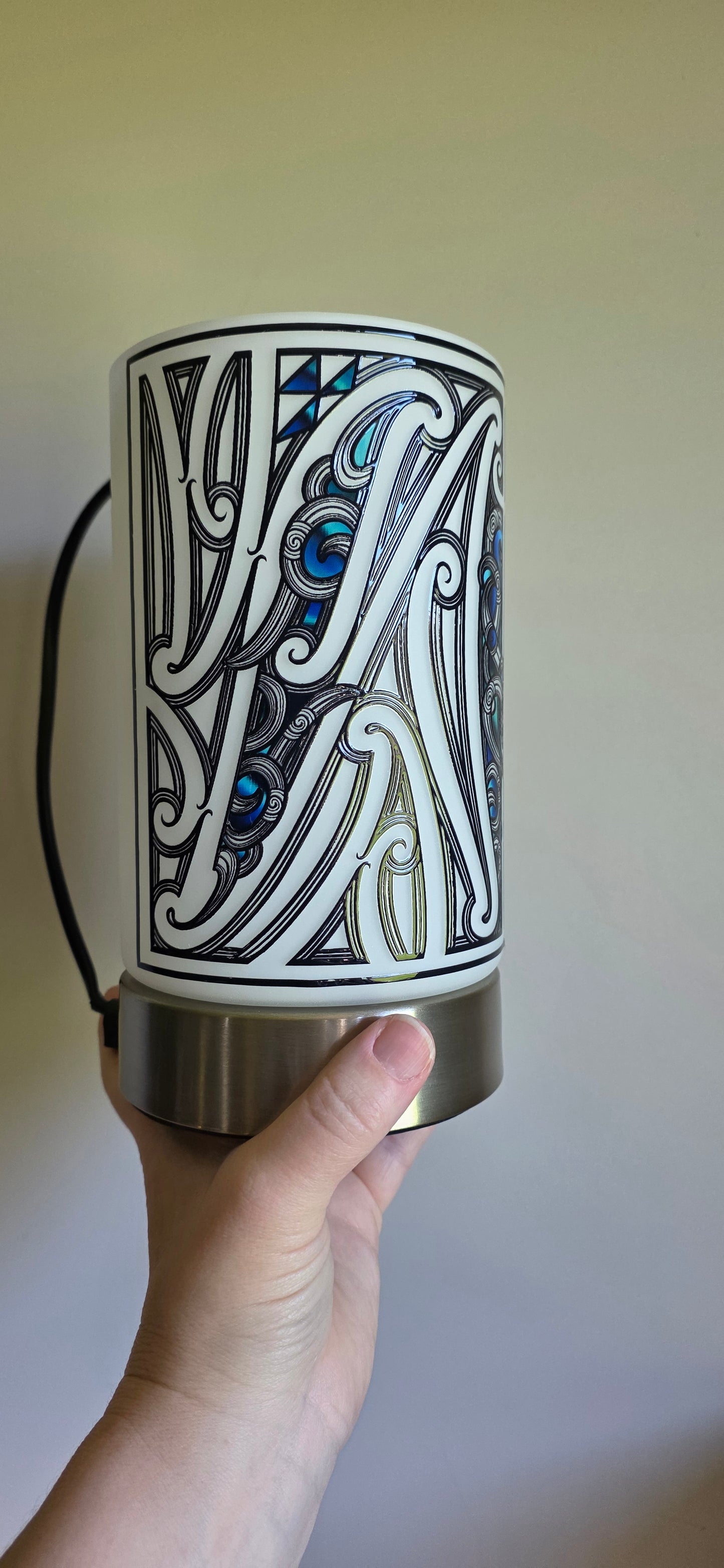 Maori design touch lamp - set 2 lamps (pre-order)