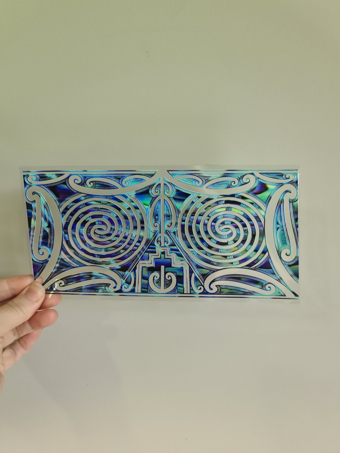 UV dtf transfer Maori design 23cmx11cm 16oz wrap #1208
