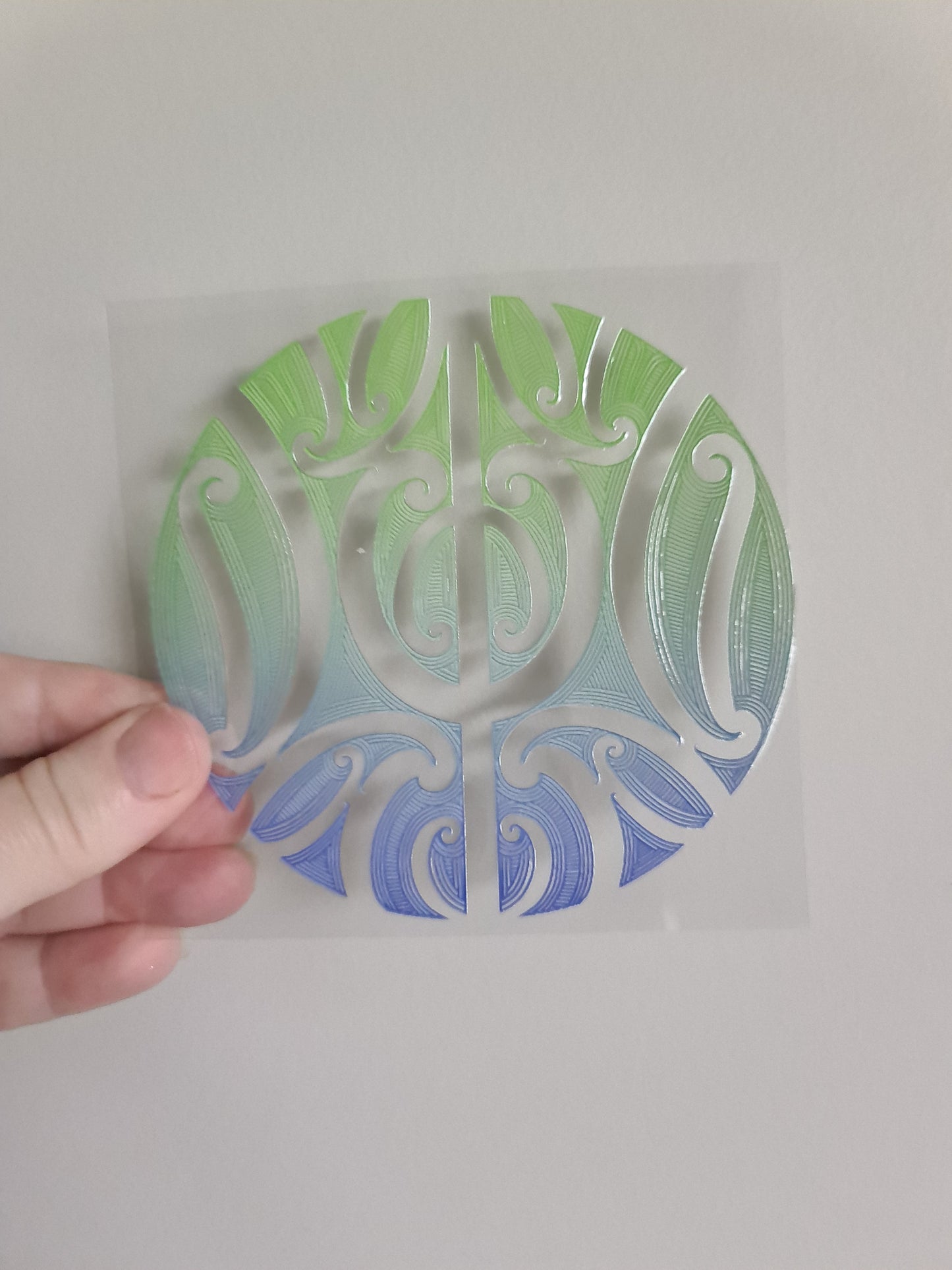 UV dtf Maori design mini size 11cmx11cm #416