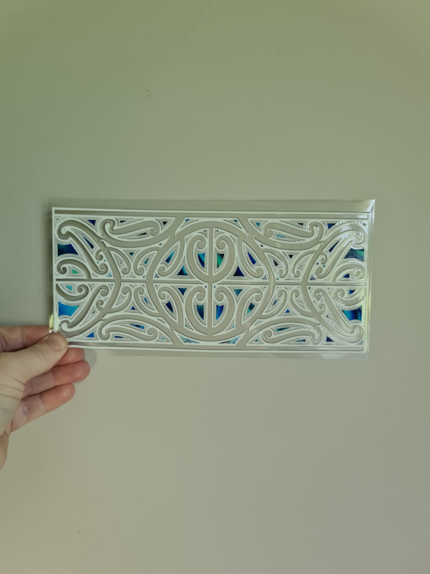 UV dtf transfer Maori design 23cmx11cm 16oz wrap #1393