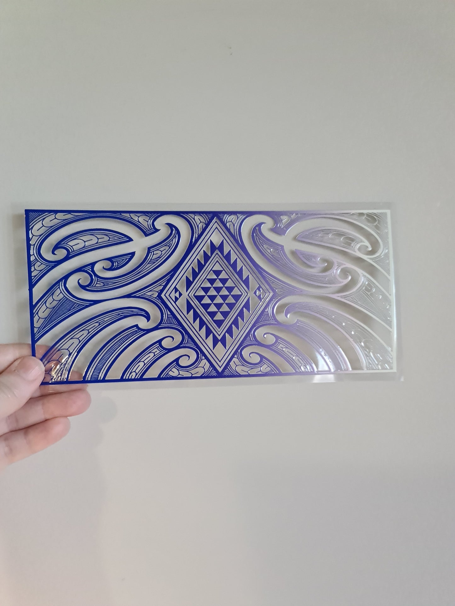 UV dtf Maori design 23cmx11cm 16oz wrap #887