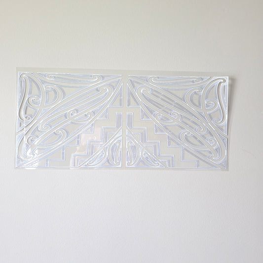 XL UV DTF DECAL MAORI DESIGN 38CMX17CM for touch lamps #86