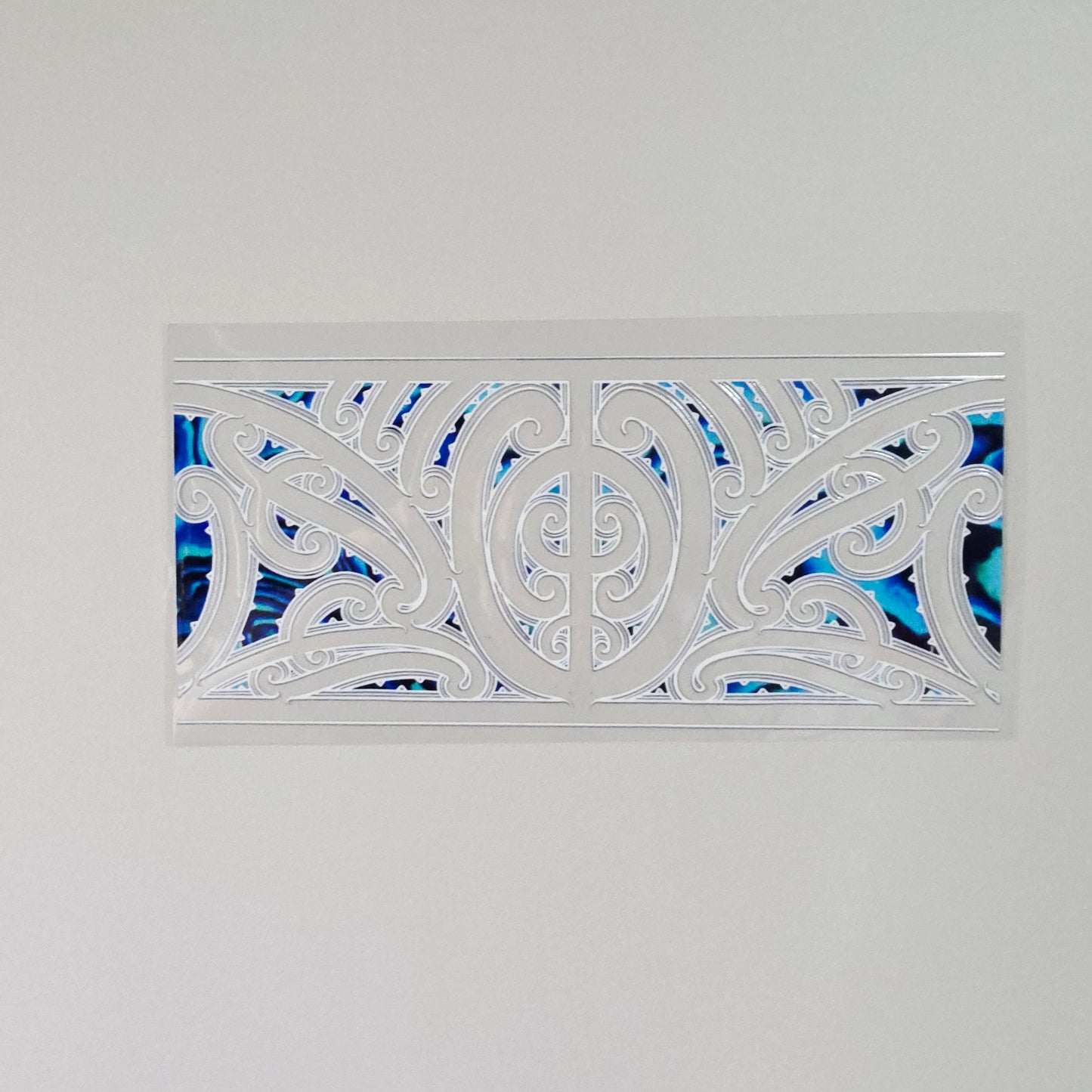 XL UV DTF DECAL MAORI DESIGN 38CMX17CM for touch lamps #05