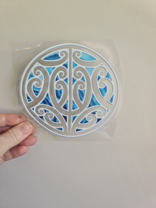 UV dtf Maori design mini, 13cm