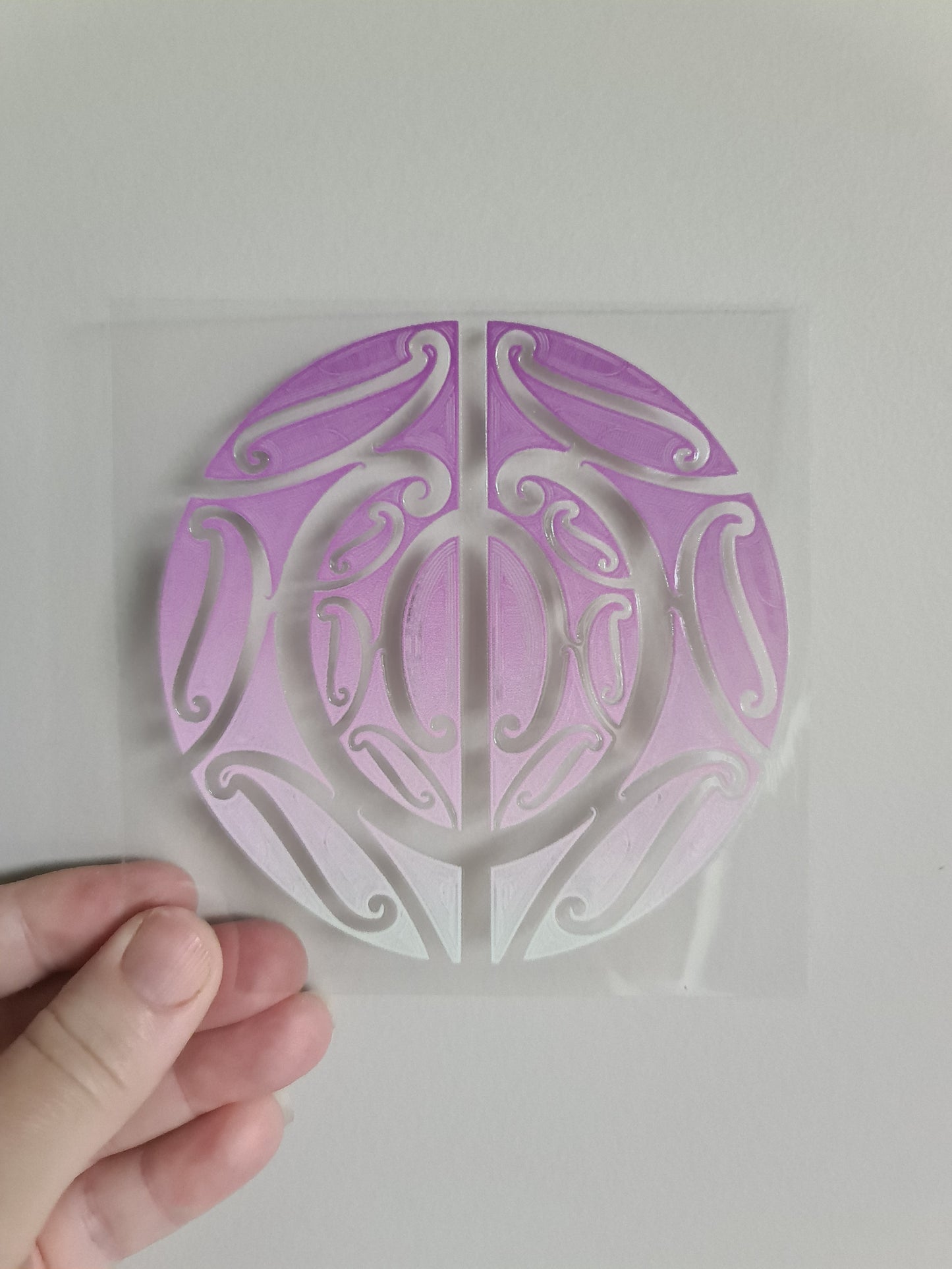 UV dtf Maori design mini size 11cmx11cm #426