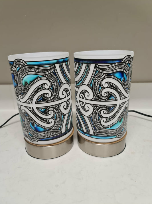 Maori design touch lamp - set 2 lamps (pre-order)