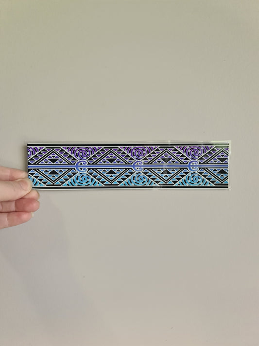 UV dtf transfer Maori design band 23cmx5cm 16oz wrap #1273