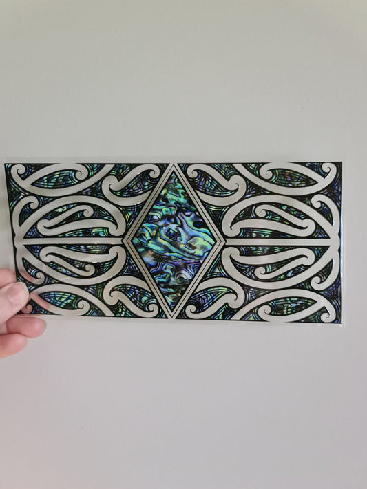 UV dtf Maori design 23cmx11cm 16oz wrap #1050