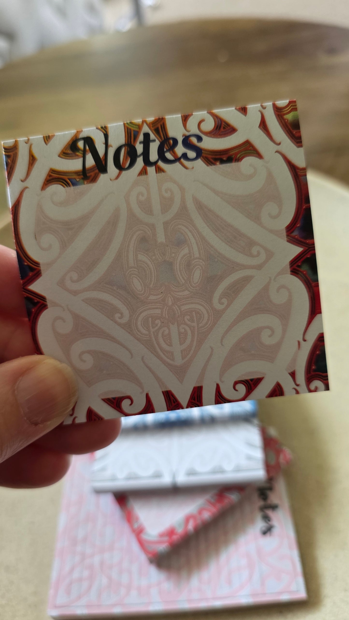 Maori design Sticky Note Pad