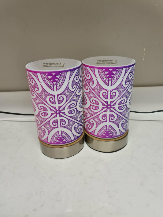 Maori design touch lamp - set 2 lamps (pre-order)