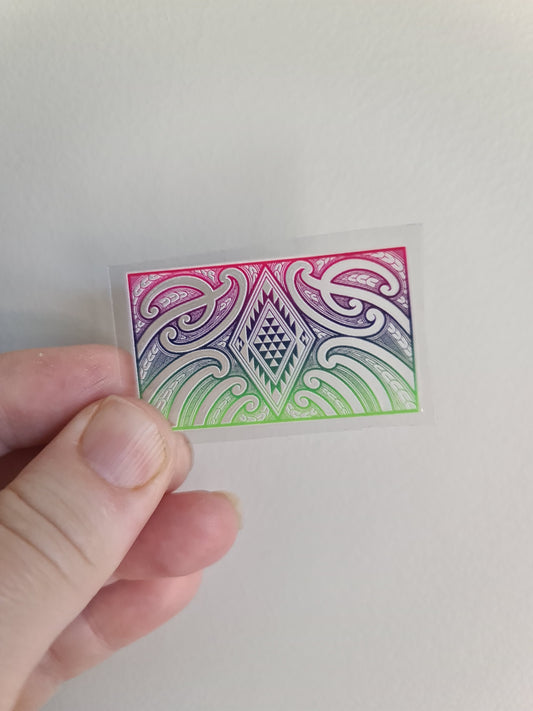 Tiny UV DTF transfer 5cmx5cm for bank cards and phones - #13