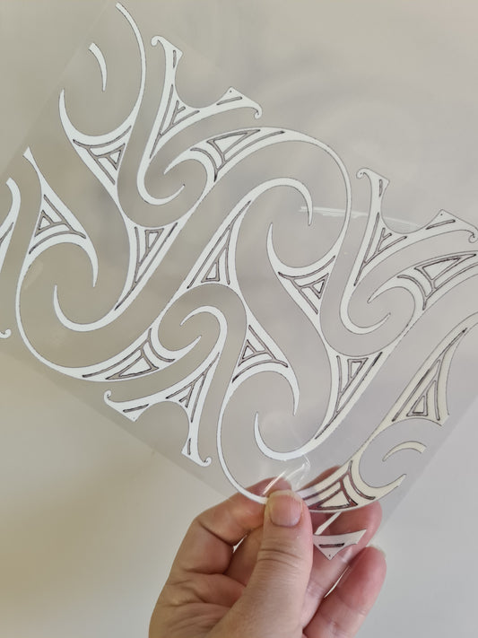 UV dtf Maori design A5 size 21cmx 14.8cm #378