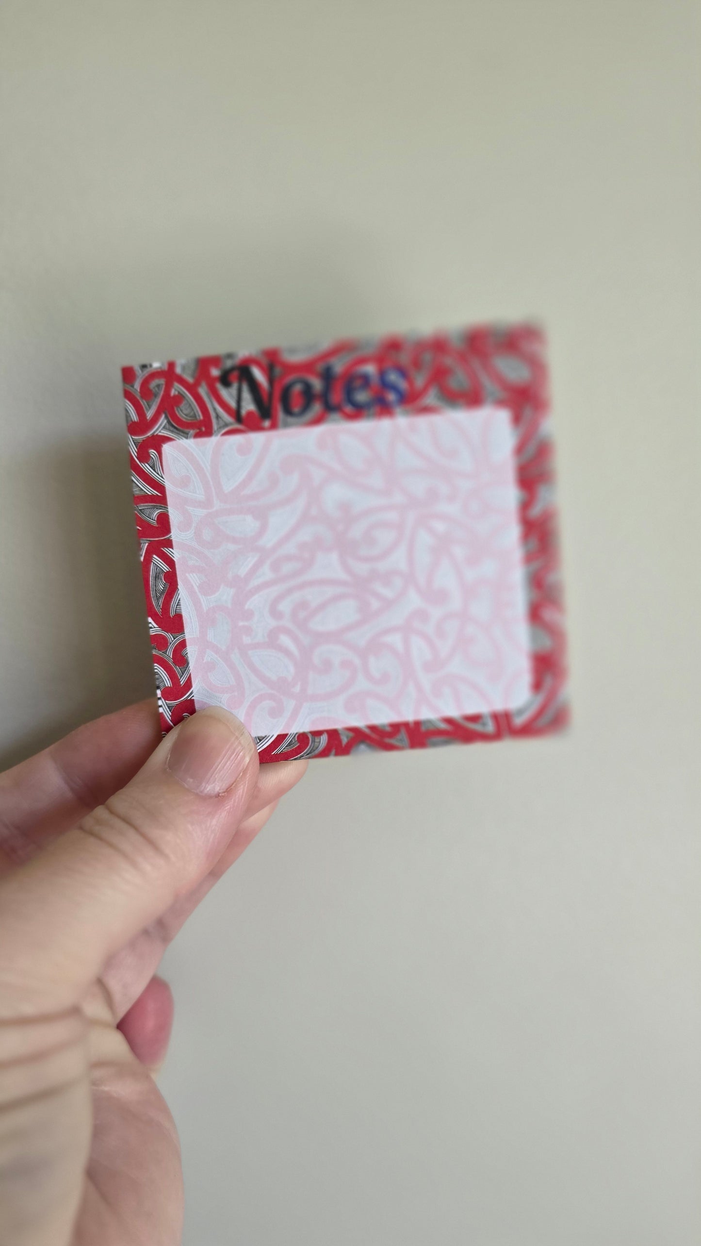 Maori design Sticky Note Pad