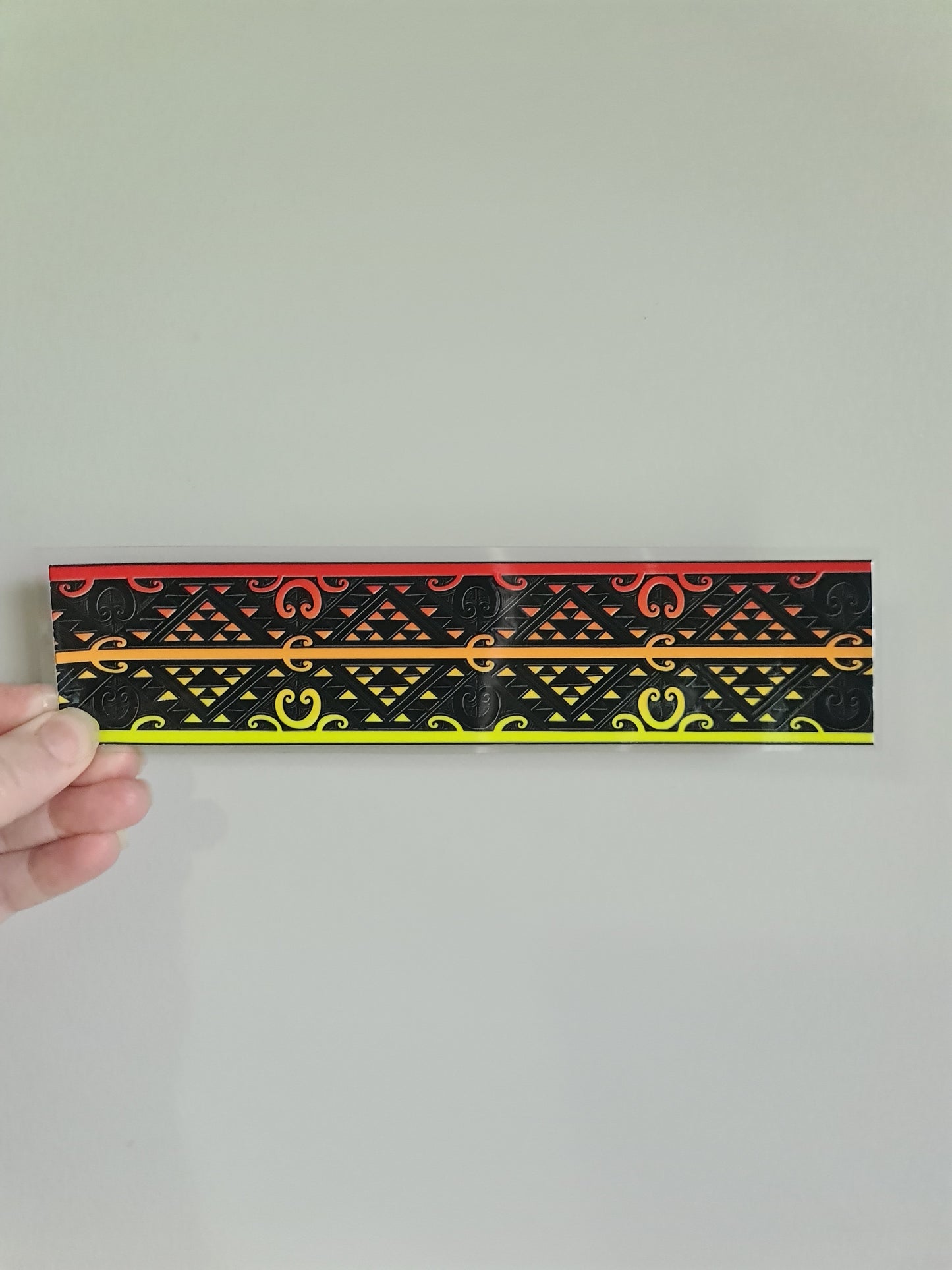 UV dtf transfer Maori design band 23cmx5cm 16oz wrap #1268