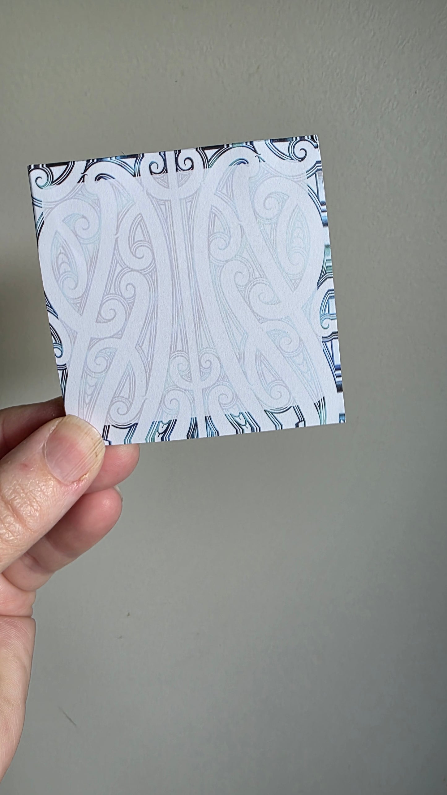 Maori design Sticky Note Pad