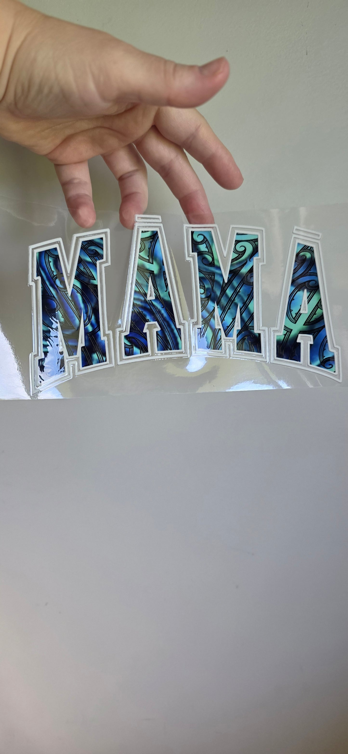UV dtf transfer Maori design 23cmx11cm 16oz wrap #1641 mama wrap