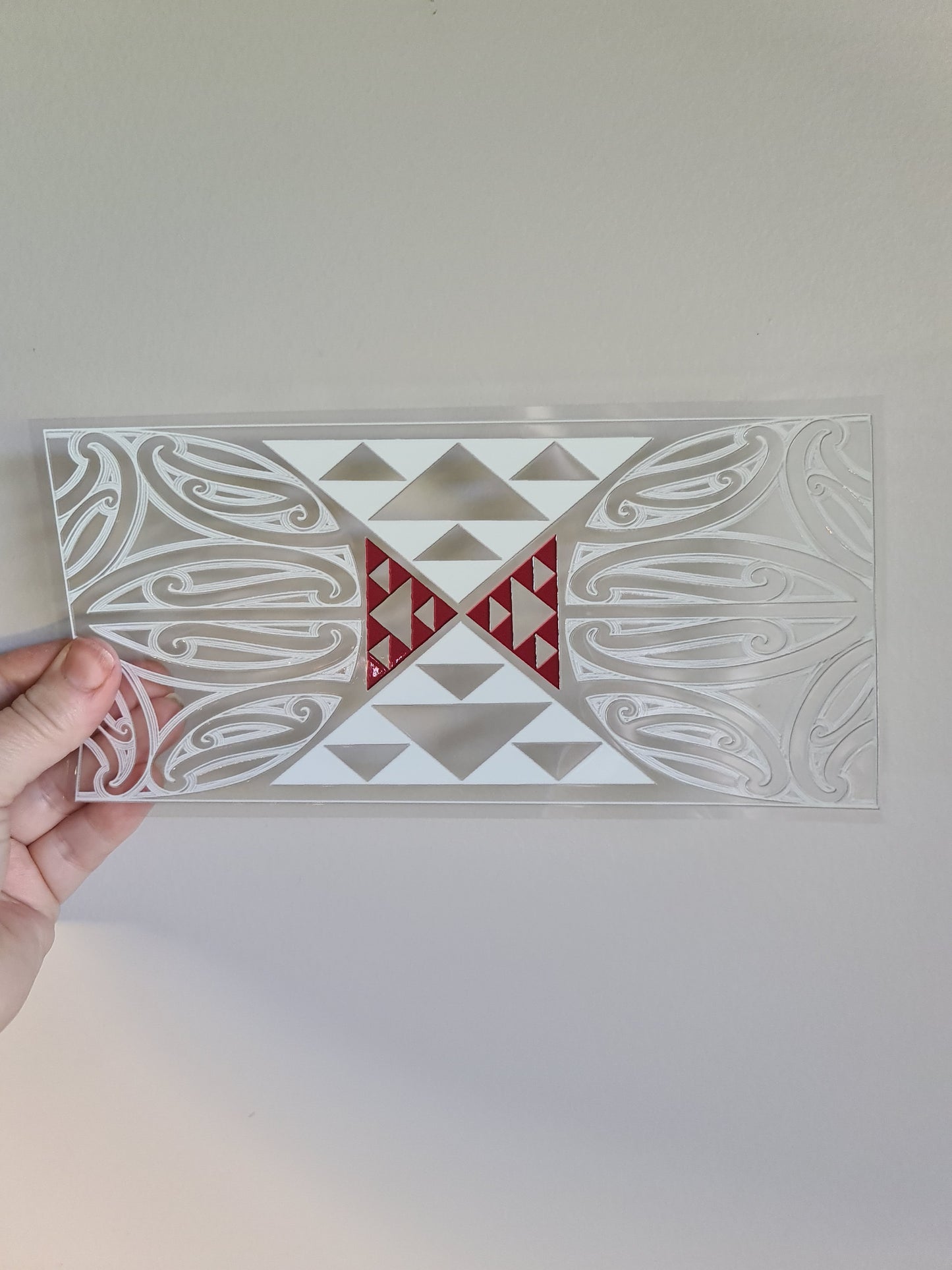 UV dtf Maori design 23cmx11cm 16oz wrap #1105