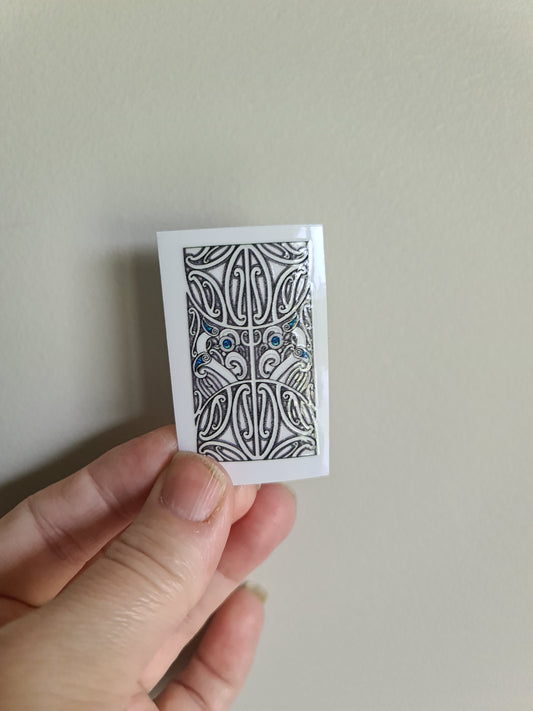 Tiny UV DTF transfer 5cmx5cm for bank cards and phones - #37