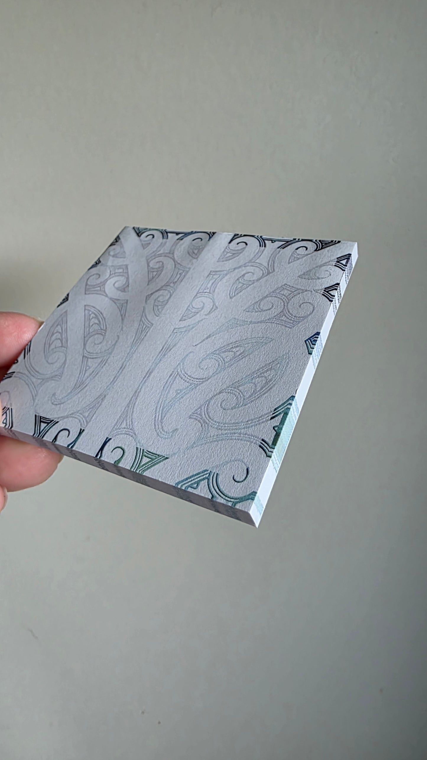 Maori design Sticky Note Pad