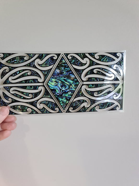UV dtf Maori design 23cmx11cm 16oz wrap #800