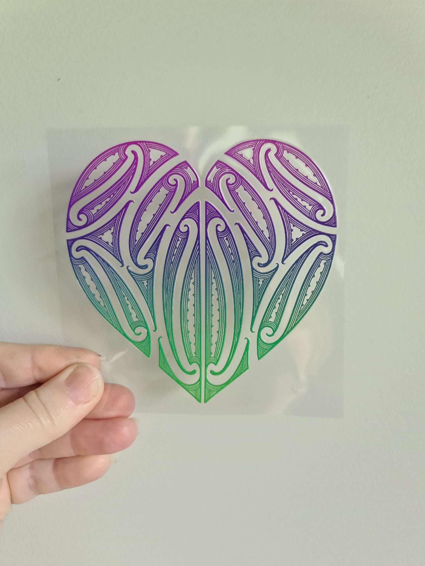 UV dtf Maori design mini size 11cmx11cm #1312