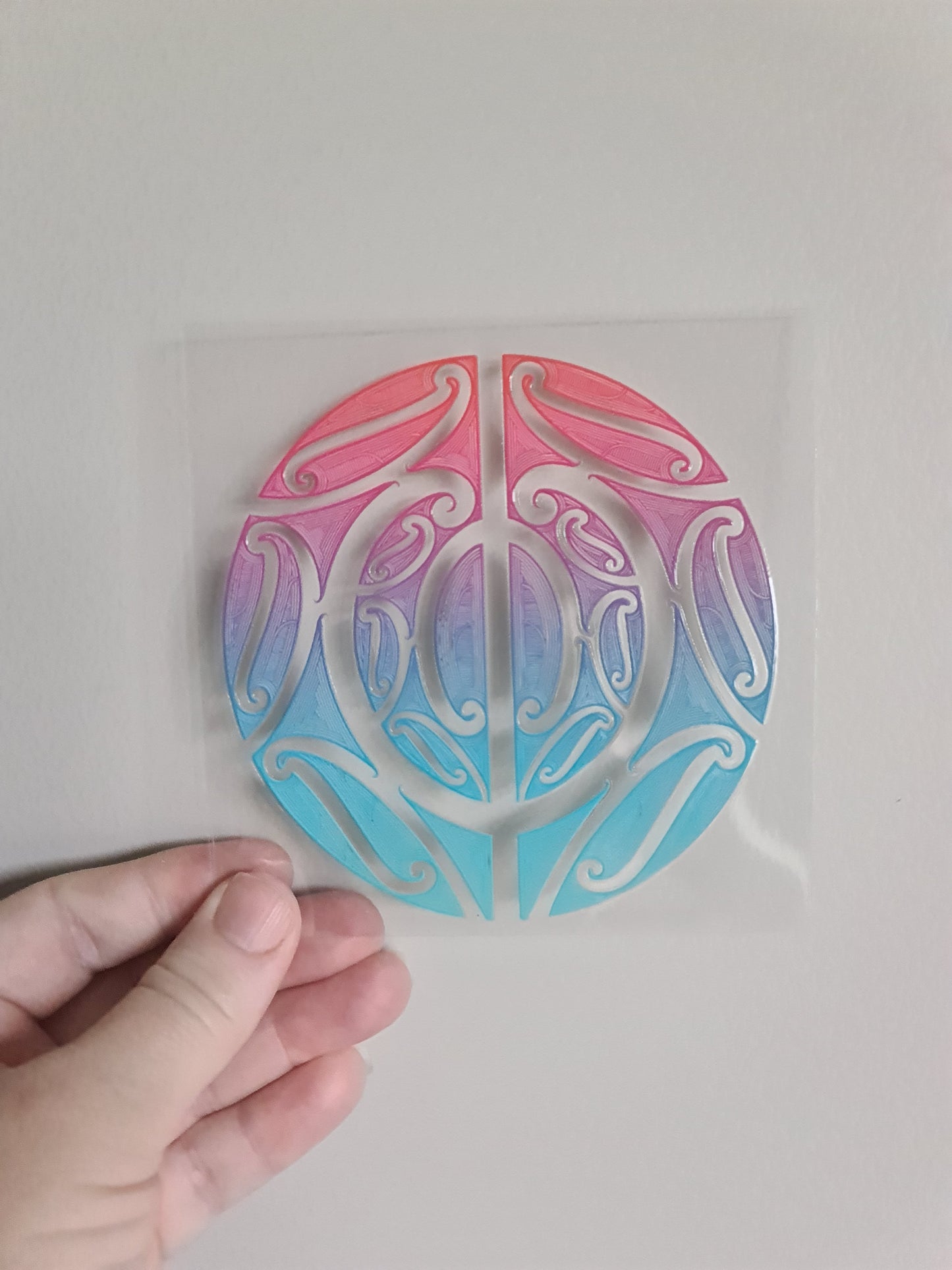 UV dtf Maori design mini size 11cmx11cm #435