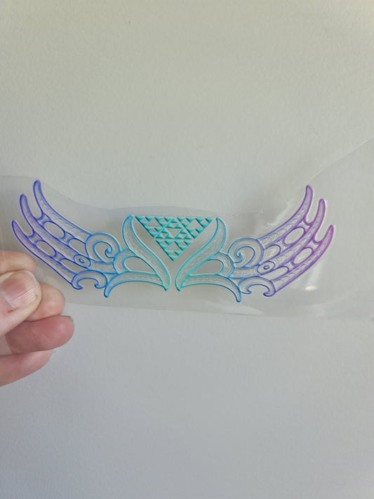 UV dtf Maori design mini size 13cm