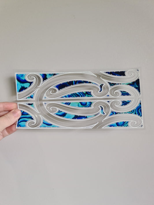UV dtf Maori design 23cmx11cm 16oz wrap #496