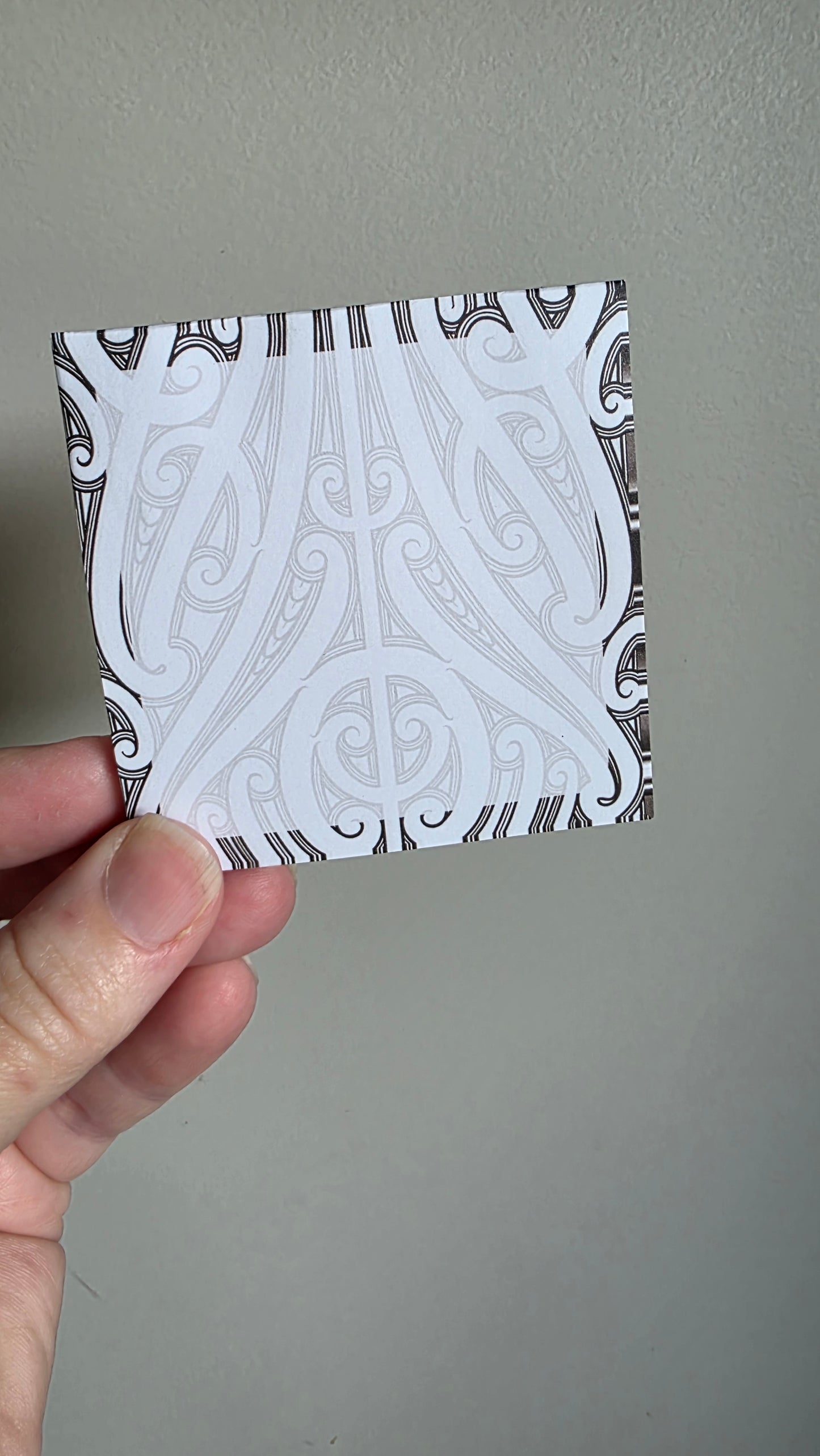 Maori design Sticky Note Pad