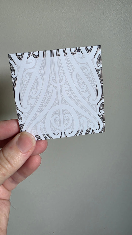 Maori design Sticky Note Pad