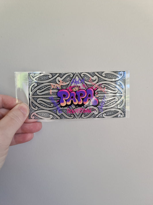 UV dtf Maori design mini size 12cm fathers day