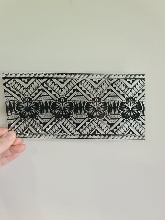 UV dtf transfer Maori design 23cmx11cm 16oz wrap #1201