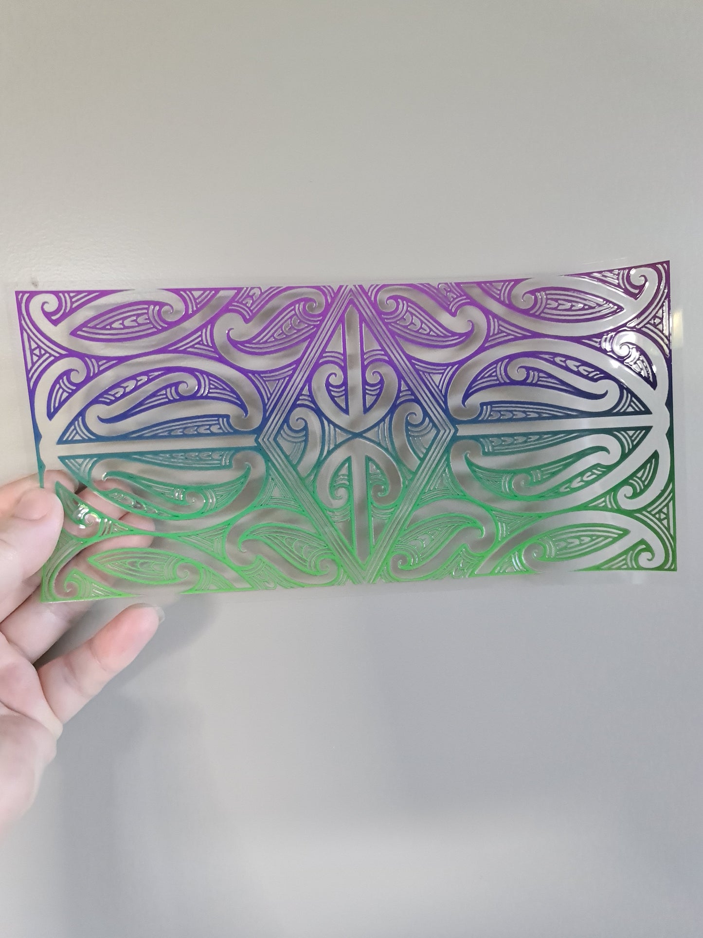 Uv dtf Maori design 23cmx11cm 16oz wrap #213