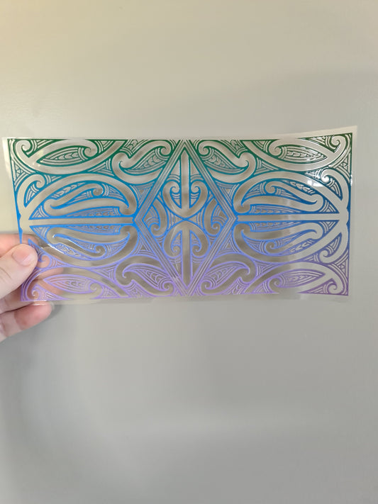 Uv dtf Maori design 23cmx11cm 16oz wrap #226