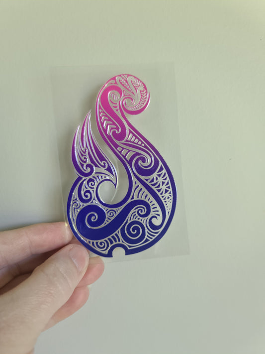 UV dtf Maori design mini size 11cmx11cm #607