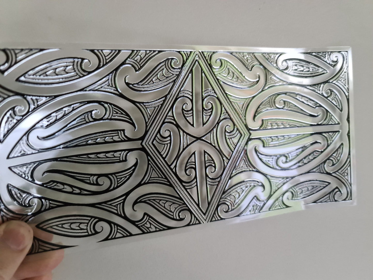 UV dtf Maori design 23cmx11cm 16oz wrap #1145