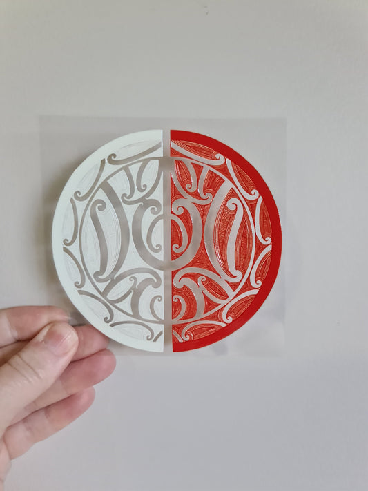 UV dtf Maori design mini size 11cmx11cm #944