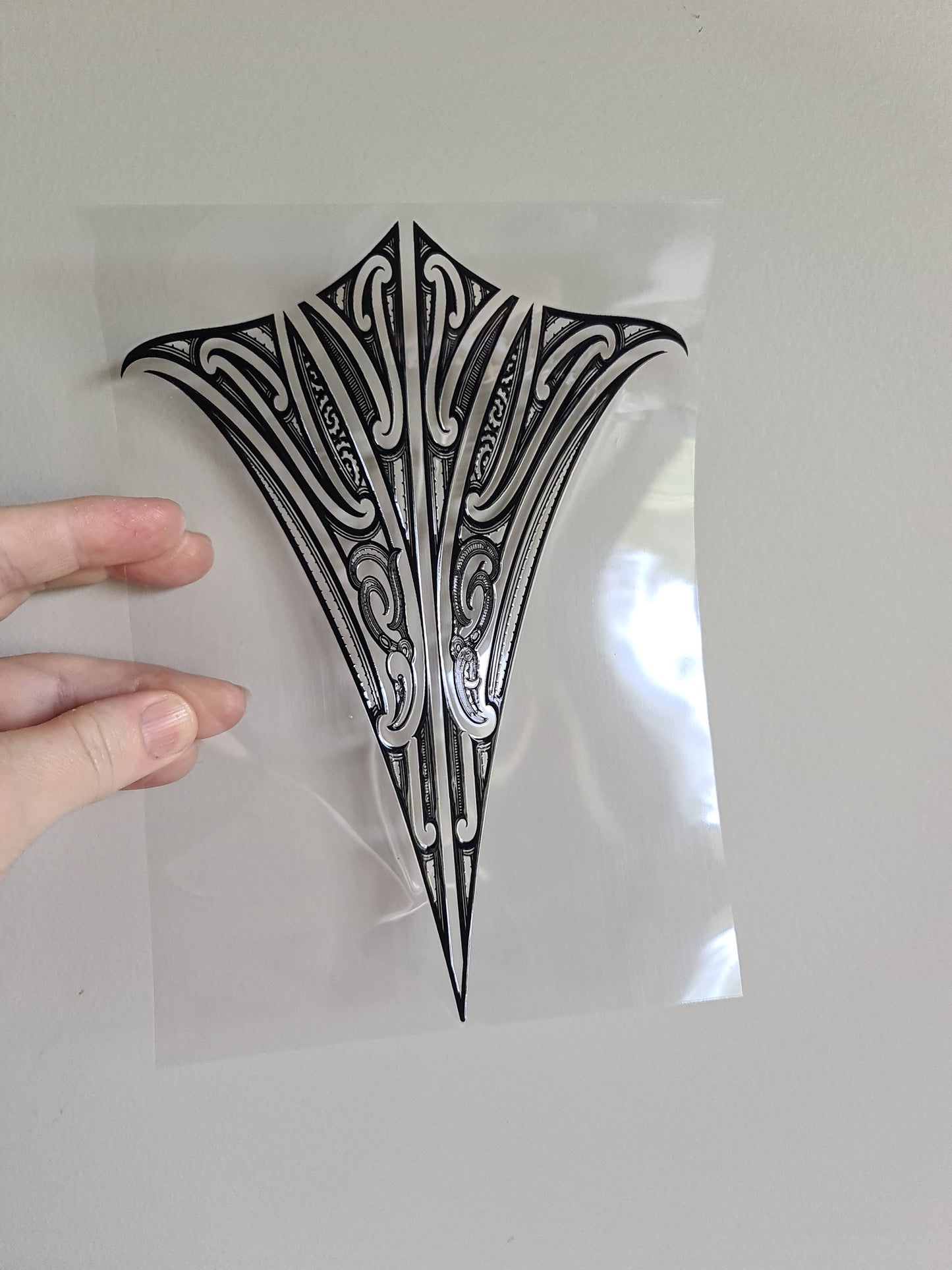 UV dtf Maori design A5 size 21cmx 14.8cm #402
