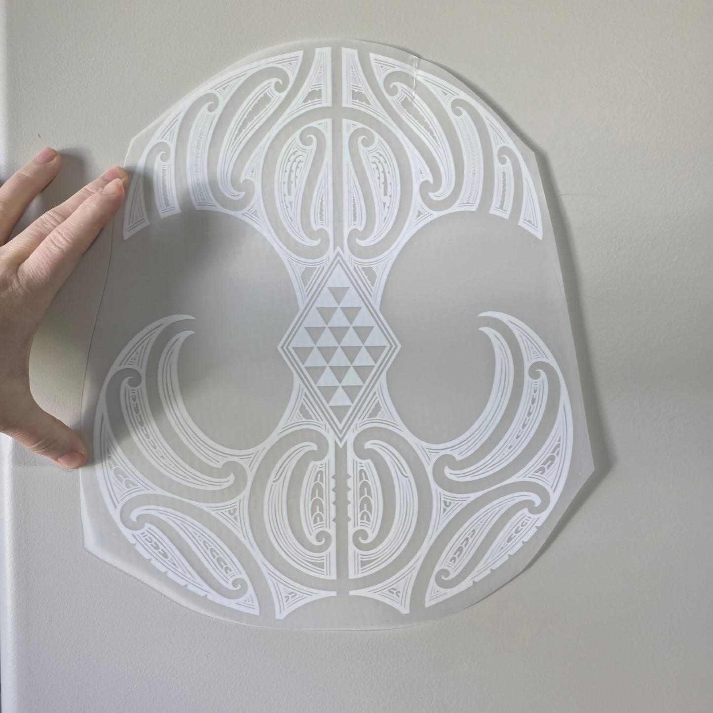 Maori design Iron on DTF 36cm XL