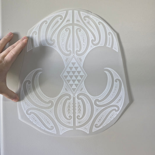 Maori design Iron on DTF 36cm XL