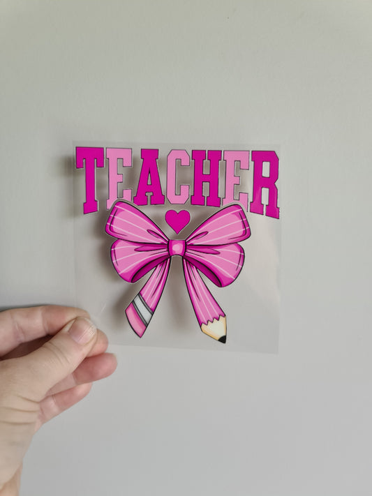 TEACHER AND KAIAKO dtf transfer Maori design 11cm sticker #1475