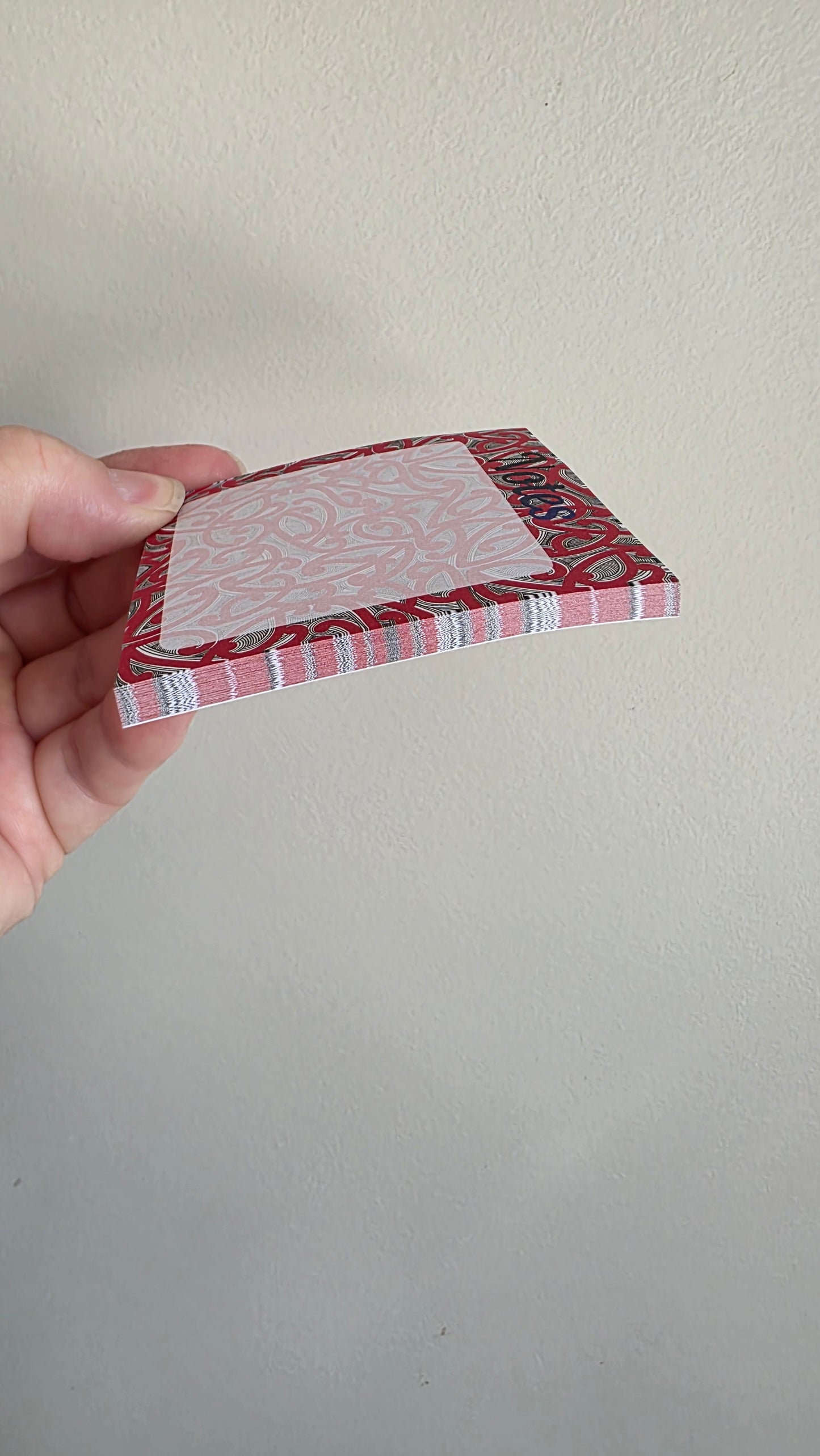 Maori design Sticky Note Pad