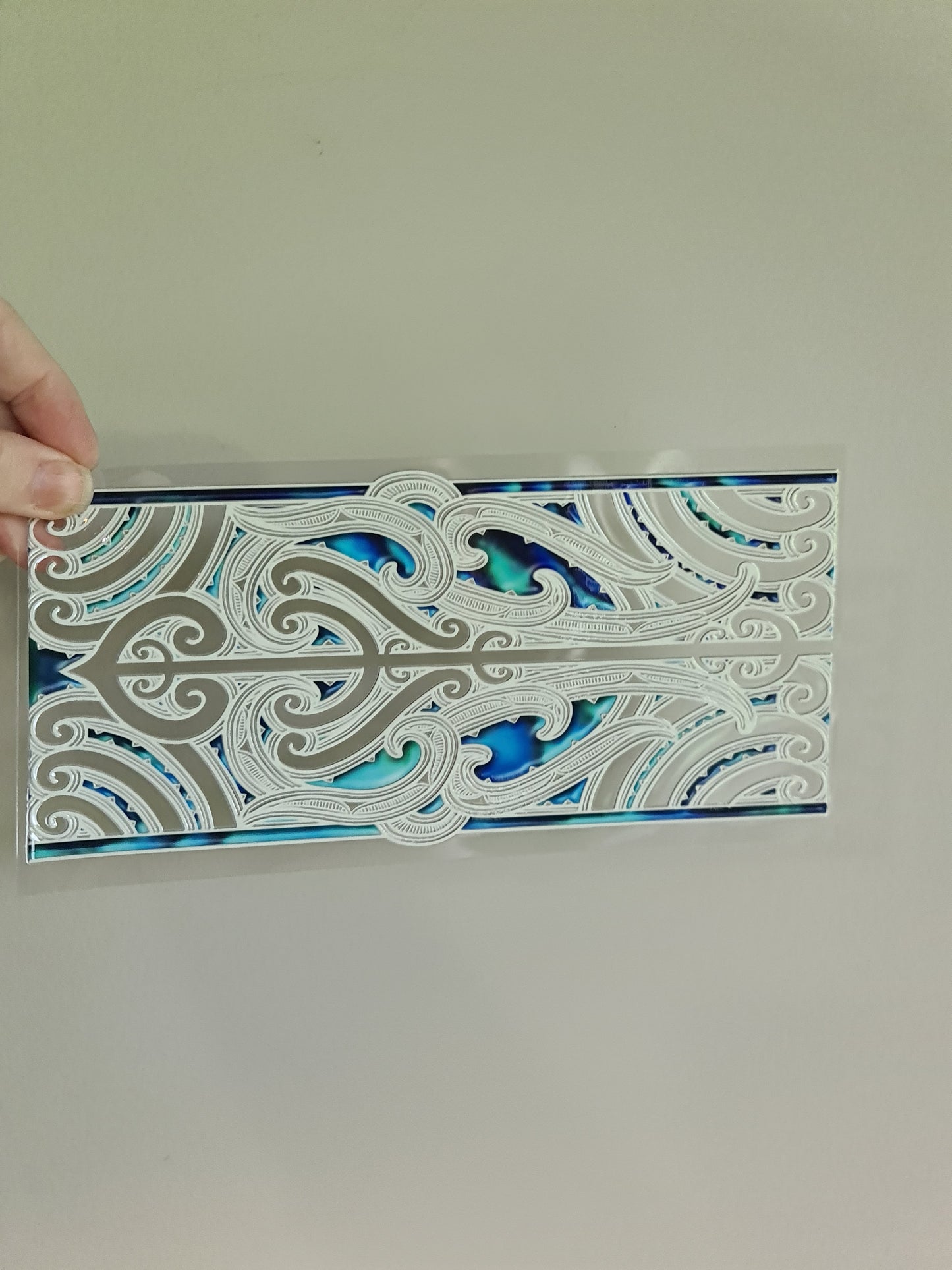 UV dtf transfer Maori design 23cmx11cm 16oz wrap #1178