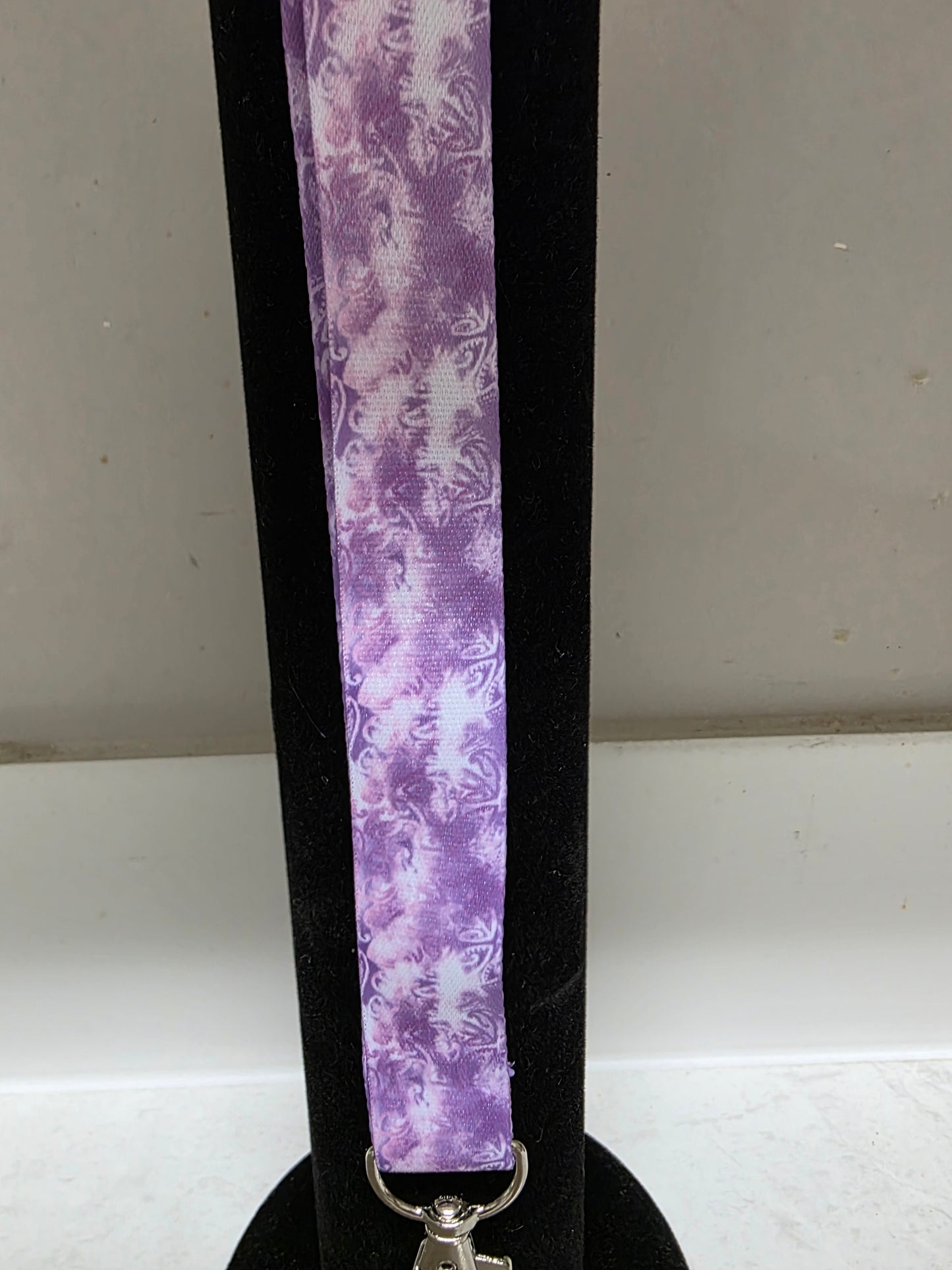 Maori design lanyard - purple