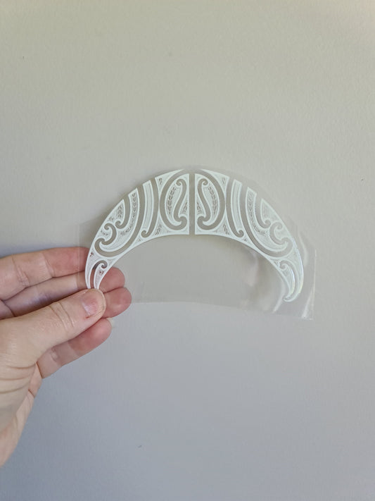 UV dtf Maori design mini size 13cm