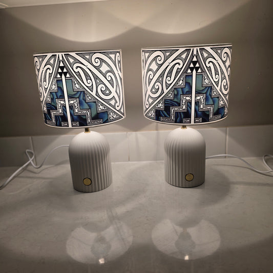 Maori design touch lamp - set 2 lamps (pre-order)