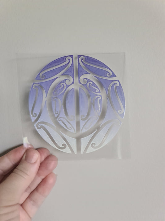 UV dtf Maori design mini size 11cmx11cm #440