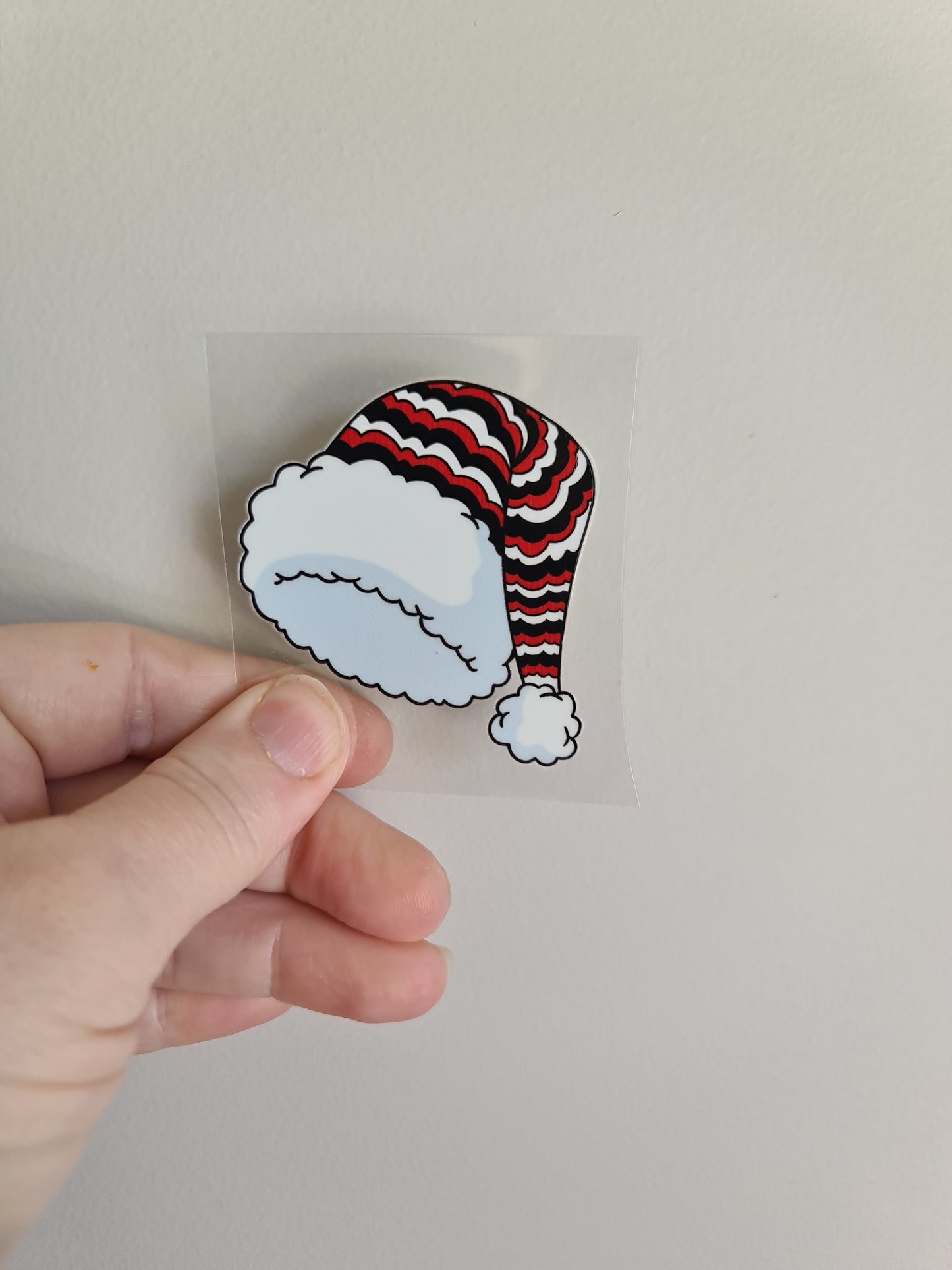 CHRISTMAS - Tiny UV DTF transfer 6cm for bank cards and phones